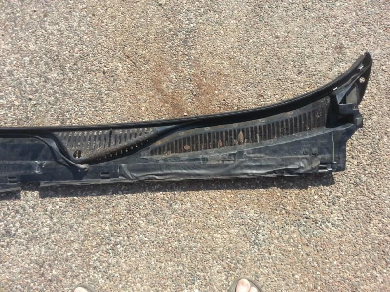 Find 99 Chevy Silverado Cowl Cover Under Hood Wiper Trim Panel in Arena