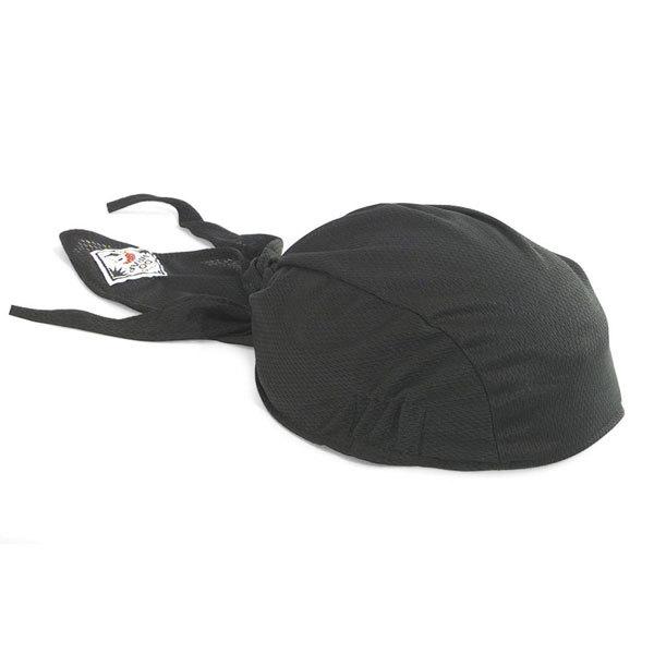 Black sweatvac genuine do-wrap headwrap
