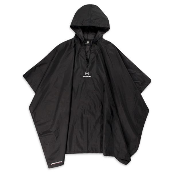 New genuine mercedes stormtech rain poncho black