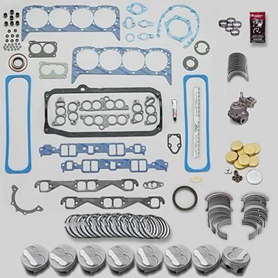Fed mogul engine rebuild kit sbc 350 +.030" bore -.020" rods -.020" mains