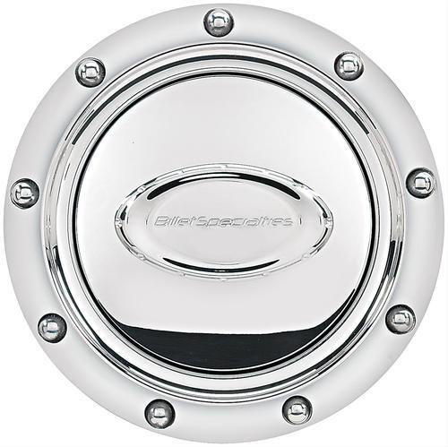 Billet spec horn button billet aluminum billet spec logo riveted outer ring ea