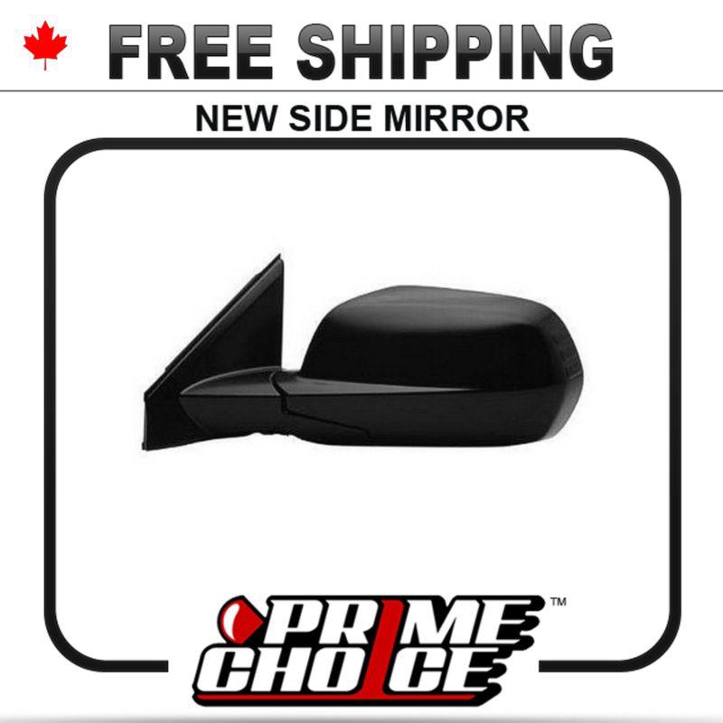 New power non heated drivers side view door mirror