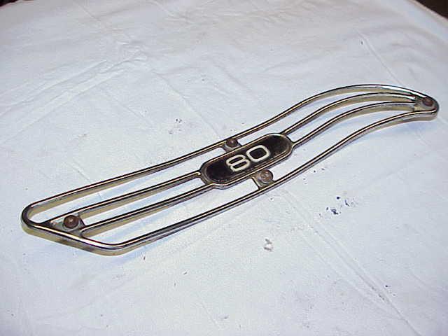 Yamaha: 1973  gt1mx ,gt80 ,jt ,80, exhaust guard   , vintage motorcycle  