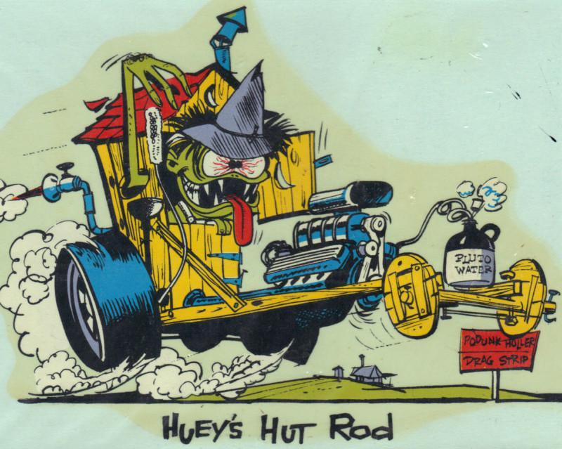Vintage 1960's hawk models weird-ohs decal rat hot rod monster kit old drag race