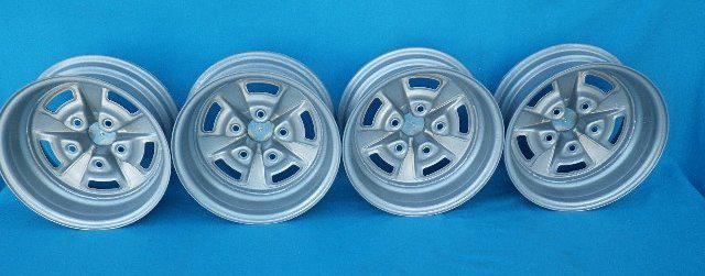 1967-77 Pontiac, GTO, Firebird, Catalina Rally II Wheels 14x6 - Restored Set/4, US $600.00, image 3
