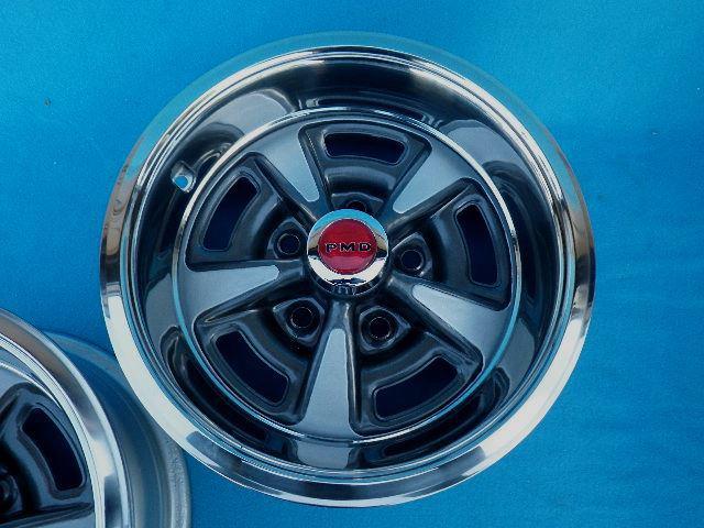 1967-77 Pontiac, GTO, Firebird, Catalina Rally II Wheels 14x6 - Restored Set/4, US $600.00, image 5