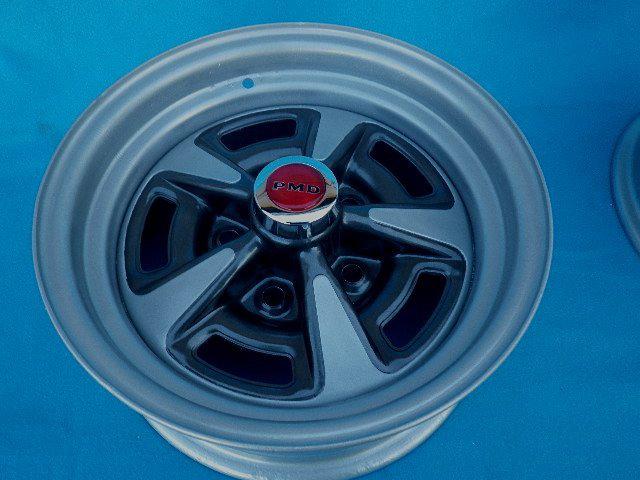 1967-77 Pontiac, GTO, Firebird, Catalina Rally II Wheels 14x6 - Restored Set/4, US $600.00, image 6