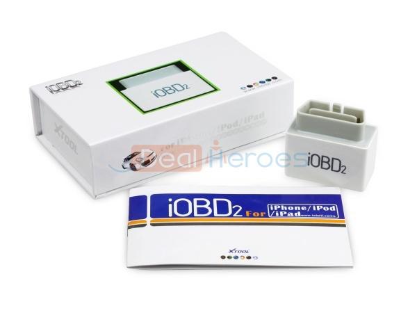 Iobd2 wifi wireless auto diagnostic code reader for iphone ipod ipad white