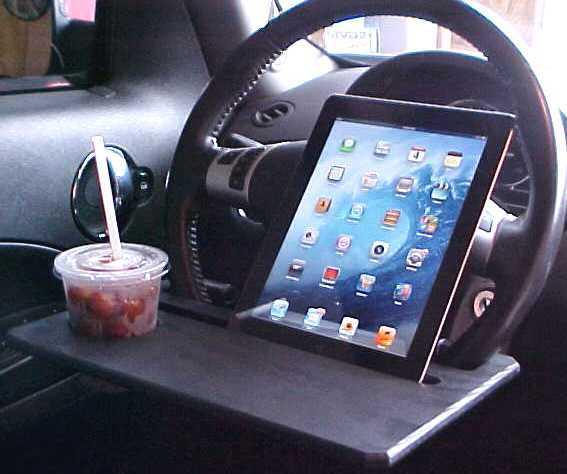 Car iPhone / iPad Stand / Laptop Desk / Steering Wheel Table, US $7.99, image 2