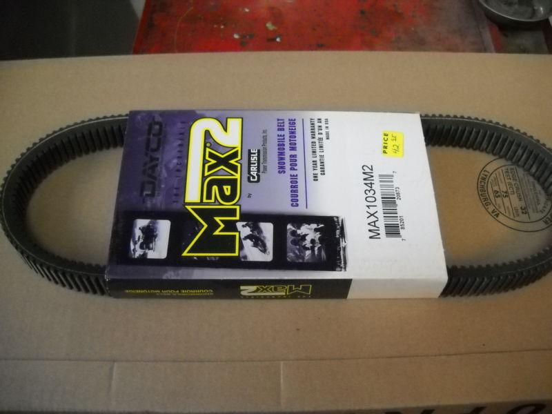 New snowmobile drive belt