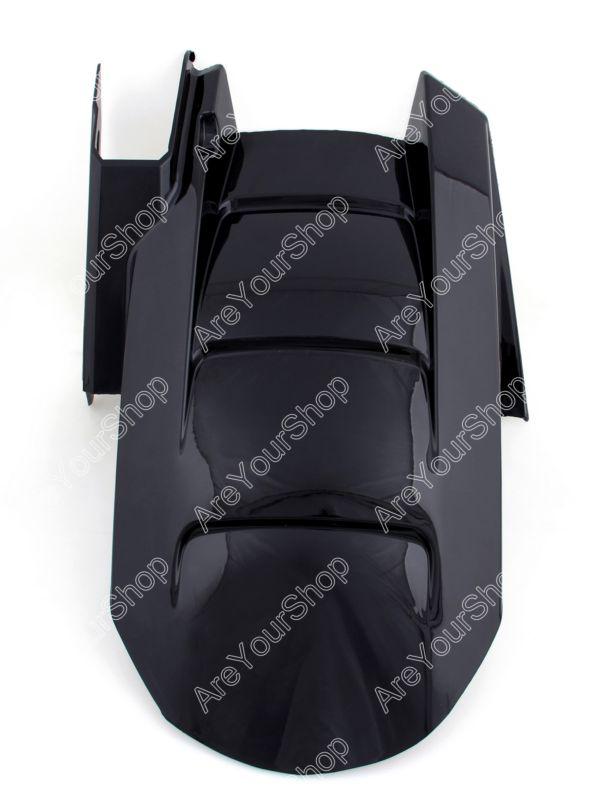 Rear hugger fender mudguards abs fairing kawasaki zx6r 2003-2004 black