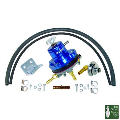 1x sytec 1:1 motorsport adjustable fuel pressure regulator (vk-msv-toy2-b)