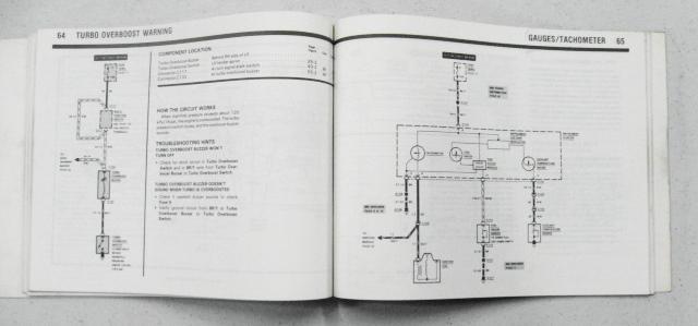 1989 Ford Merkur XR4Ti Electrical & Vaccuum trouble shooting manual Factory, US $15.00, image 4