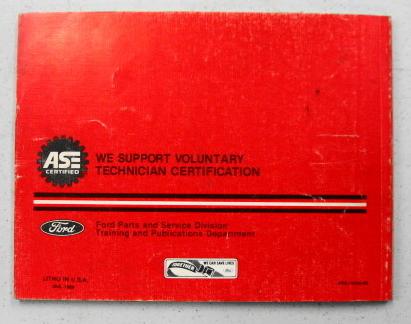 1989 Ford Merkur XR4Ti Electrical & Vaccuum trouble shooting manual Factory, US $15.00, image 5