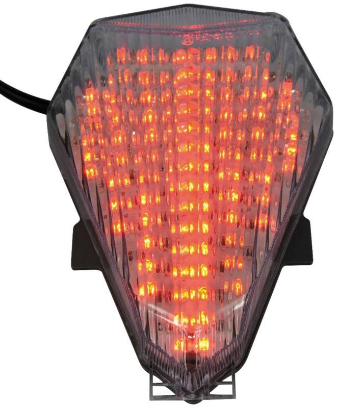 06-07 yamaha r6 bikemaster integrated led taillight clear