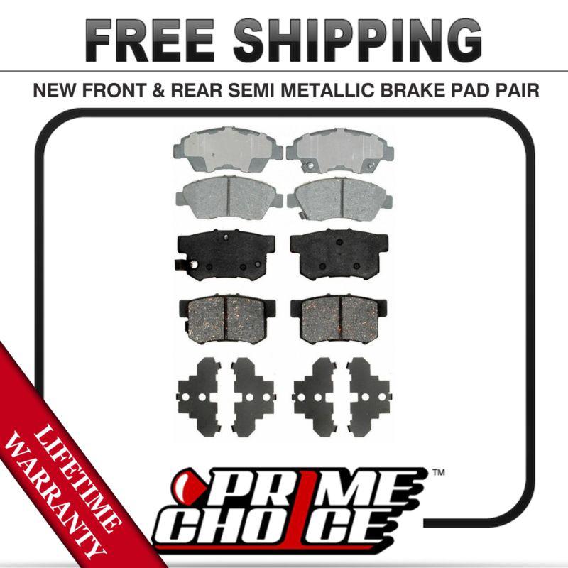 Find Complete Set of Front and Rear Premium Brake Pads with Lifetime