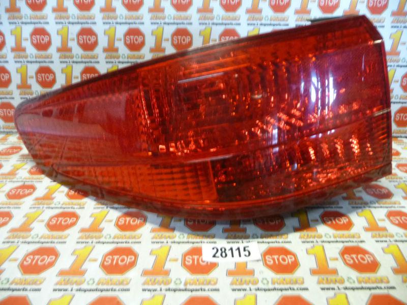 Find 2005 HONDA ACCORD 4DR SEDAN DRIVER/LEFT SIDE TAIL LIGHT LAMP OEM