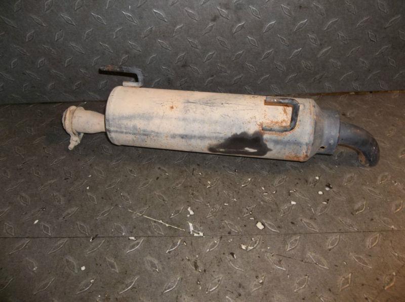 2002 bombardier can am rally 175 exhaust muffler 