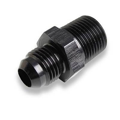 Earl's performance an to npt adapter fitting -4 an male-1/4 in. npt male black