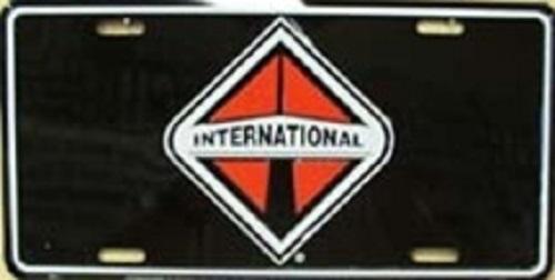 International license plate