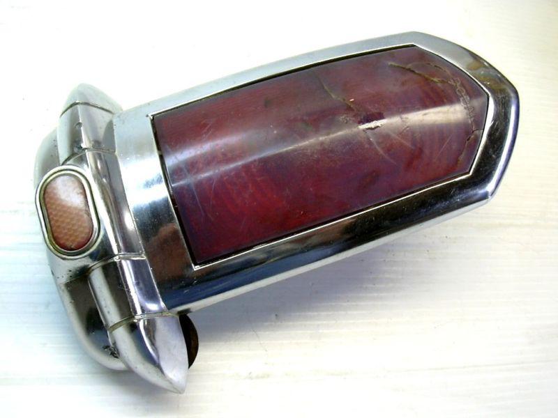 Vintage 1950 51 dodge dodak cb-197293 tail light chrome bezel housing reflector 
