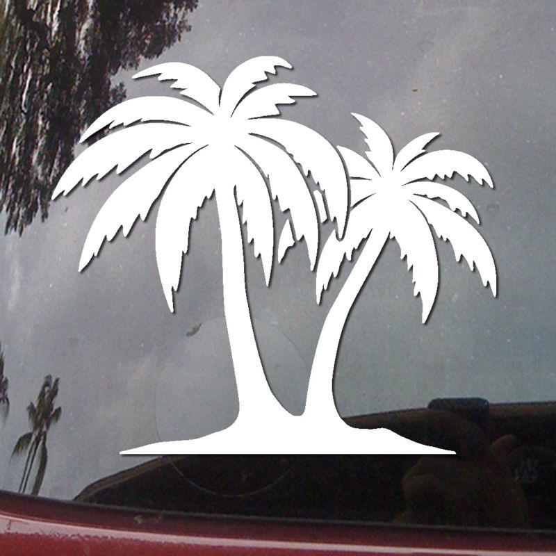 Sell COCONUT PALM TREES Hawaii Florida Car Body JDM Vinyl Decal Window