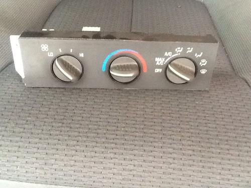 01 02 03 04 05 06 07 chevy express temp ac heat  control cllimate unit