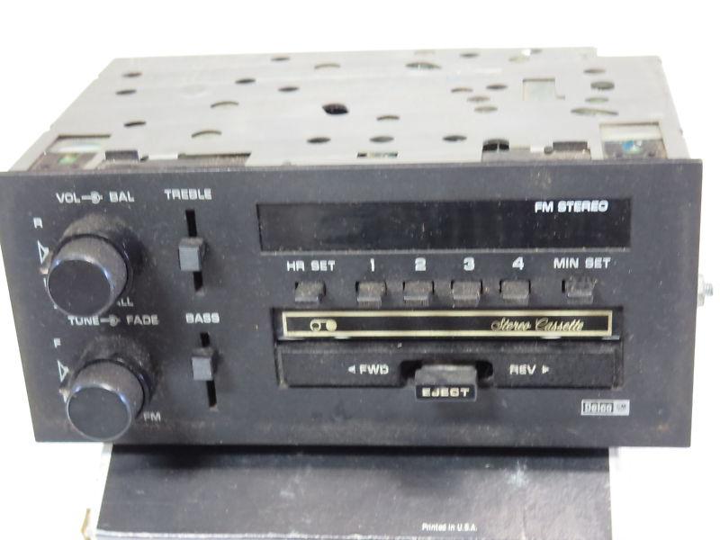 Sell 1983 & Up CHEVROLET CAMARO AM/FM STEREO CASSETTE PLAYER in ...