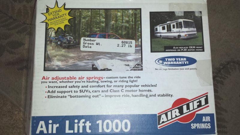 Air lift 60815 air lift 1000; coil spring 05-12 mdx odyssey pilot