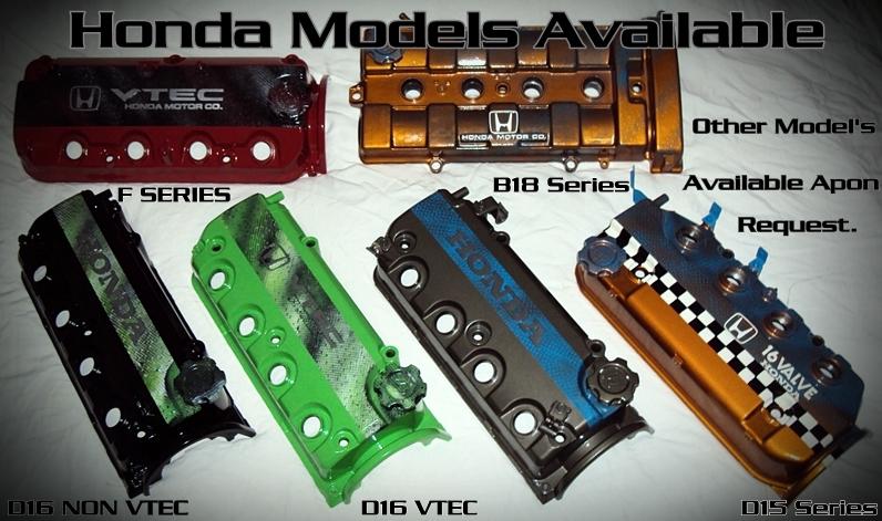 Custom Honda Acura Civic Valve Cover JDM d16 Z6 Y8 Y7 Y5 Vtec polished Aluminum, US $99.99, image 9