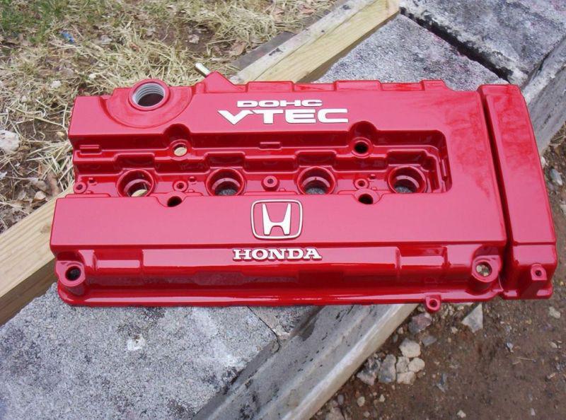 Powder Coated B16a valve cover JDM VTEC Civic SI RARE, US $45.00, image 3