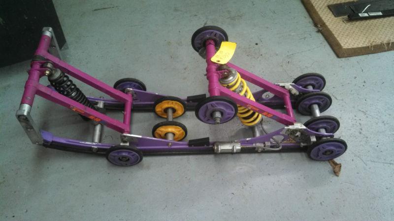 Fast m10 suspension fox shocks 121''