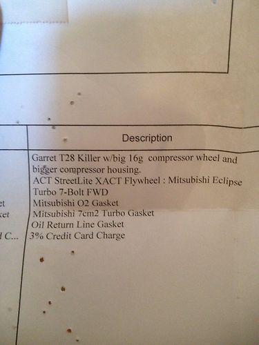 Garrett Turbo Dsm T28 Killer, US $350.00, image 7