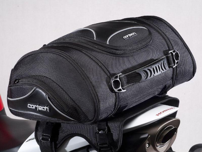 Cortech Super 2.0 Sport Tail Bag 24L & Saddlebag Black Luggage Combo Bag Set, US $242.98, image 9