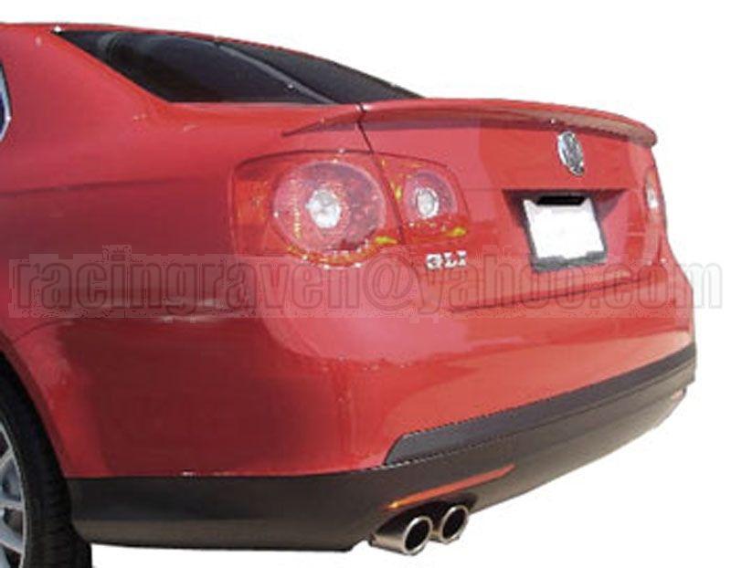 Painted volkswagen vw 06-10 jetta bora v mk5 1k 3pcs rear wing trunk spoiler abs