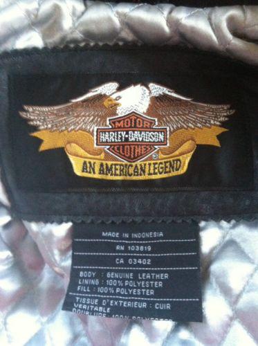 Harley Davidson Leather Womens Riding Jacket Nice Check It Out!!!, US $150.00, image 3