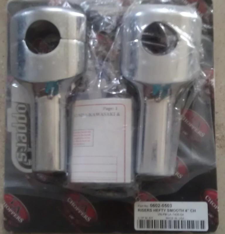 La choppers risers hefty smooth 4" ch la-7406-04