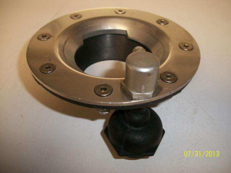 Buell fuel tank cap trim ring