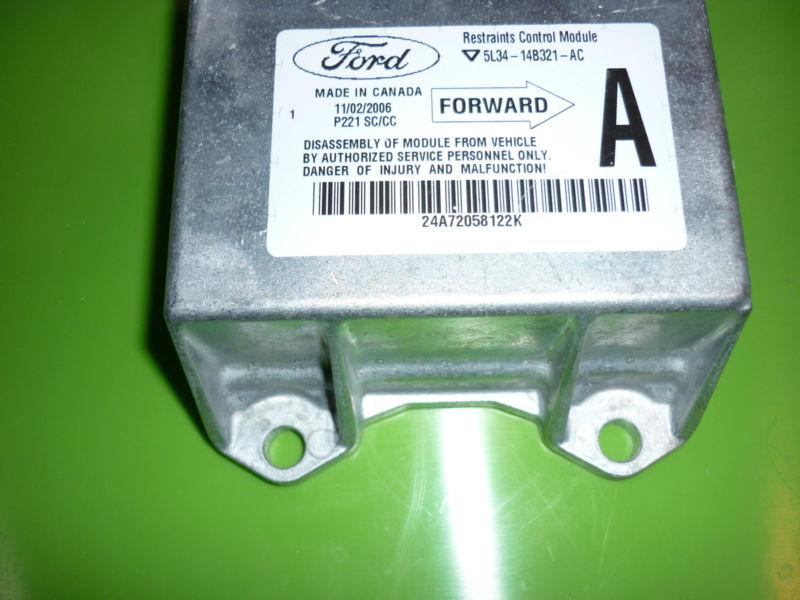 NEW OEM FORD AIR BAG SENSOR 2004 2005 2006 FORD F150 RESTRAINT CONTROL MODULE, US $200.00, image 6