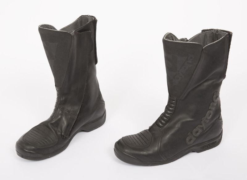 Frey daytona flash leather motorcycle boots non-goretex sz 40
