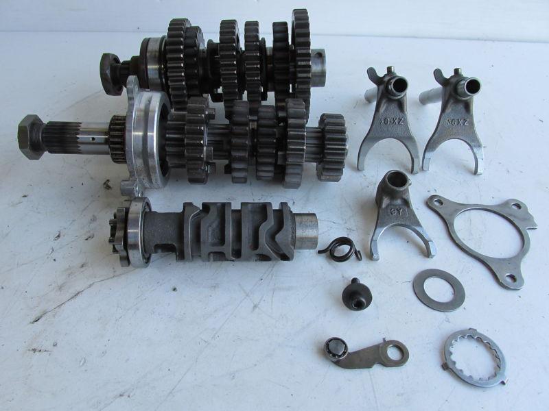 2010 10 triumph street triple 675 transmission gear set drum forks