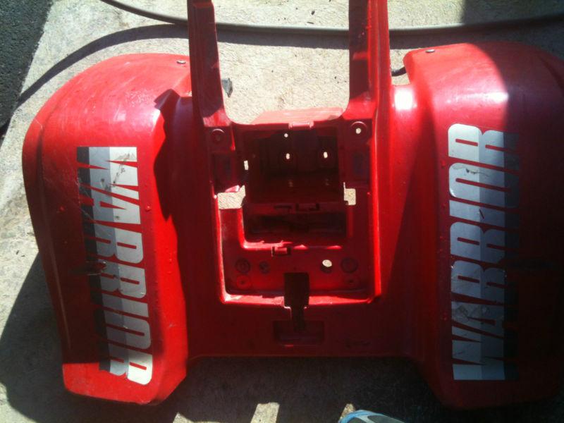 Sell 1987 yamaha warrior 350 rear fender plastics plastic body 87 atv