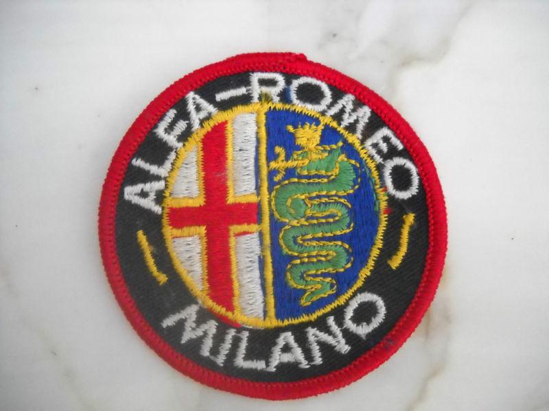 Brand new vintage alfa romeo milano jacket patch