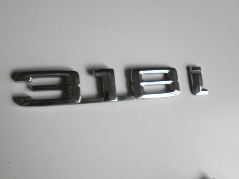 Bmw e21 e30  318i  emblem badge trunk rare