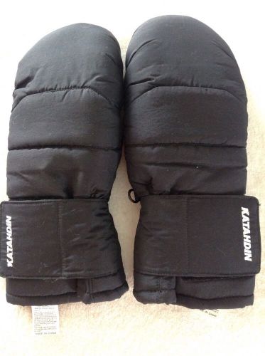 New katahdin mittens black size x small/7 nwot