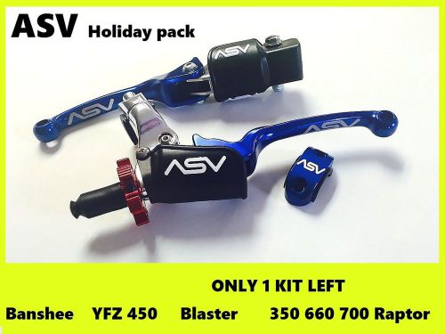 Asv pro pack yamaha banshee blaster yfz 450 700 raptor brake clutch lever f3 asv