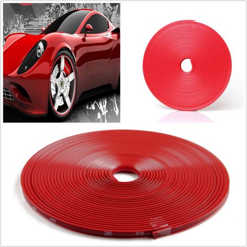 Car front/rear/left/right wheel rim edge protector ring tire guard tape strip