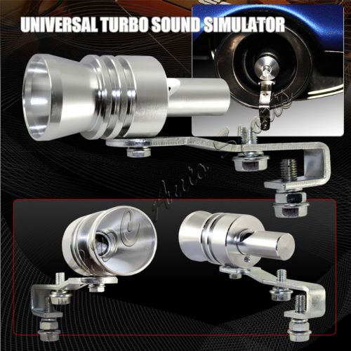 Xl-size fake turbo sound exhaust blow off valve simulator whistler universal 5