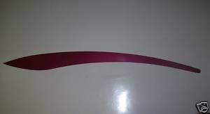 4 new boat rv car graphic decal purple