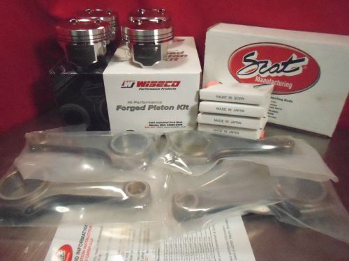 Scat rods wiseco pistons  integra b18 b18a b18b ls k542m81ap 2-5394-1771-935-827